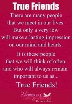 Friends quote via www.Facebook.com/UniversalLoveWisdom