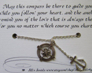 Best Friends Distance Quotes Best friend compass and anchor