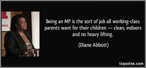 Being an MP is the sort of job all working-class parents want for ...