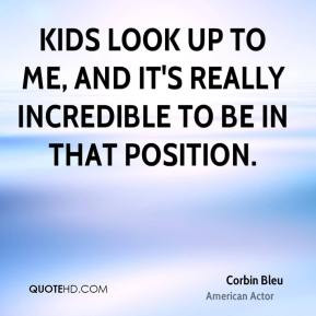 Corbin Bleu Quotes