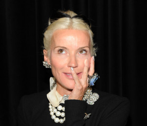 Daphne Guinness receives ‘Jewellery Style Award’ at the GEM awards