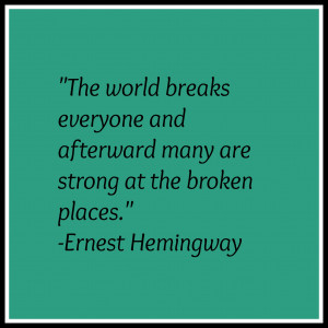 My Son Is My Everything Quotes Hemingway quote