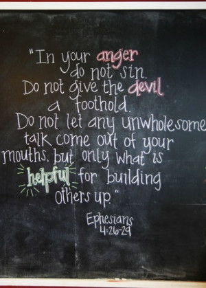 get into lots of trouble when we are angry.The fact is that we all get ...