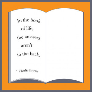 Charlie Brown Wisdom on The Book of Life
