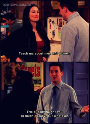 Monica and Chandler Monica and Chandler