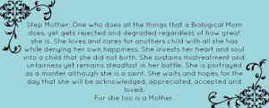, Bonus Mom, Quotes About Stepmom, Fulltime Stepmom, Positive Quotes ...