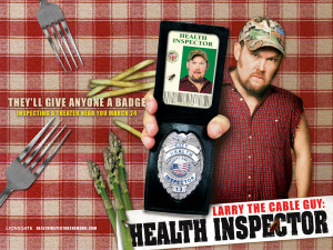 Larry The Cable Guy: Health Inspector Wallpaper