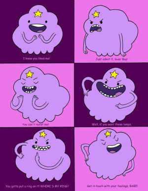 Lumpy Space Princess Speaks by roperseid