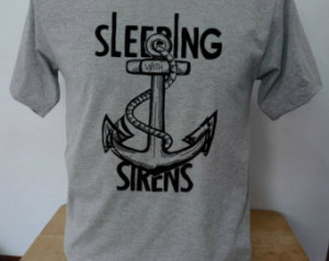 Sleeping with Sirens Anchor Shirt K ellin Quinn Shirt TShirt T Shirt ...