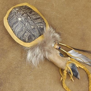 Native American Turtle Shell Rattle