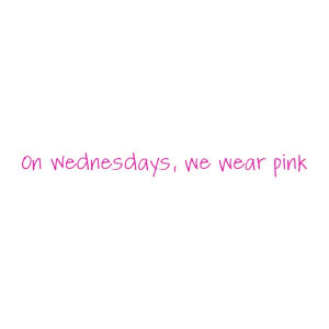 Mean Girls Quote liked on Polyvore