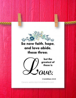 ... Framed Quotes - Printable Art Sign Religious Quotes 1 Corinthians 16