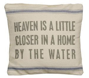 love this pillow would be perfect now living by the lake