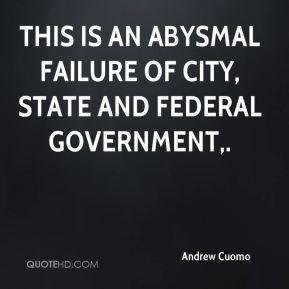 ... - This is an abysmal failure of city, state and federal government