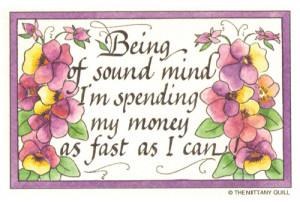 163 Sound mind- spending money