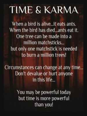When a bird is alive…. it eats ants.