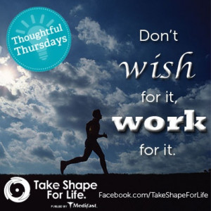 THOUGHTFUL THURSDAY: Are you working toward your goal? Or just wishing ...