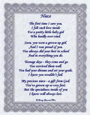 niece poems from aunt | Happy birthday wishes for my: Birthday Wishes ...