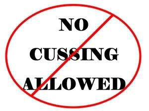 no cussing allowed Image