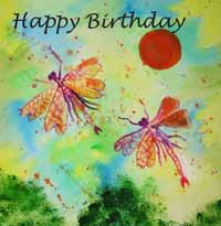 Happy Birthday Dragonflies