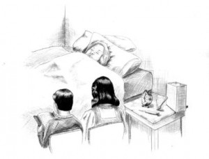 Reading to Mrs. Dubose to Kill a Mockingbird Scout and Jem