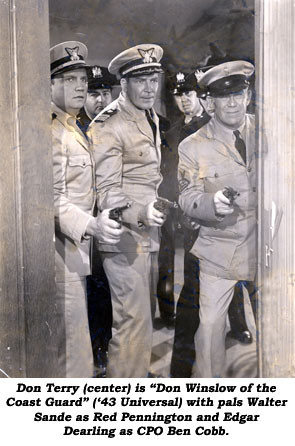 Don Terry (center) is 