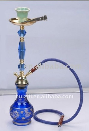Agradable de la cachimba del shisha con jarrón azul/nuevo narguile ...
