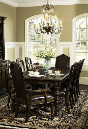 Formal Dining Room Sets | Bernhardt Furniture Normandie Manor Formal ...