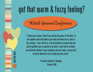 ... fuzzy socks, to help get into that “warm and fuzzy” frame of mind