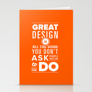 Quotes on Design - Poster #1: Rebekah Cox of Quora Stationery Cards
