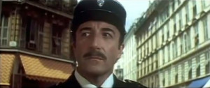 Chief Inspector Clouseau walking the beat. (Peter Sellers, 'The Return ...