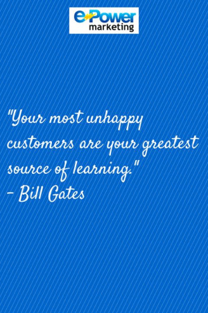 Marketing #Quotes Bill Gates customer satisfaction