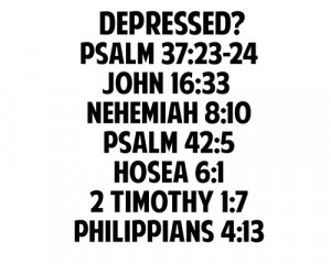 You are here: Home › Quotes › Depression is serious. But God is ...