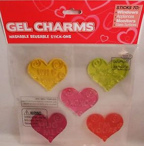 Valentines-Day-Window-Gels-Colorful-Hearts-with-Various-Sayings