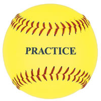 Practice Softball