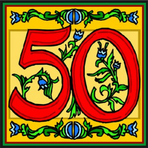 50th Birthday Give Away WINNERS!