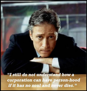 Jon Stewart On Corporate Personhood