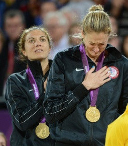 United States gold medalists Misty May-Treanor and Kerri Walsh become ...