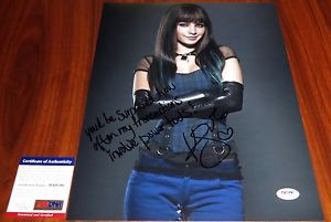 Cool-Ksenia-Solo-Signed-11x14-Kenzie-Lost-Girl-w-Quote-PSA-DNA