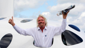 Always good for good publicity: Sir Richard Branson has unveiled a ...