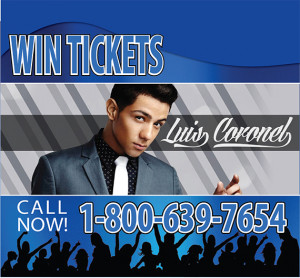 Luis Coronel Free Concert Tickets
