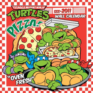 2011 TMNT Retro Calendar: Teenage Mutant Ninja Turtles Books