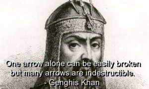 genghis khan, quotes, sayings, positive, thinking, meaningful