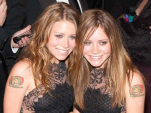 37. Olsen Twins’ Twin Tattoos