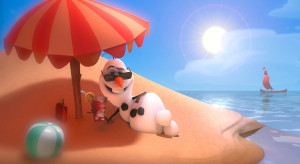 Olaf the Snowman From Disney’s ‘Frozen’ Sings ‘In Summer’