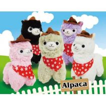 2014 high quality Cute Japan original animal alpaca with package plush