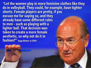 One of the biggest winners of Sepp Blatter's resignation is women's ...