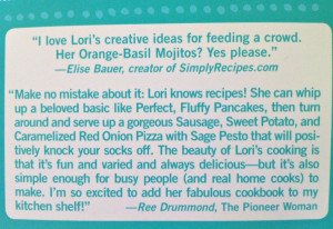 Recipe Girl Cookbook Quotes The Recipe Girl Cookbook is On Sale Now!