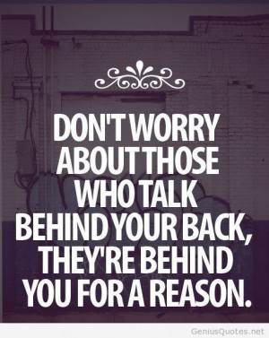 Behind back talking card quote