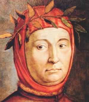 Petrarch, anglicized from Italian name Francesco Petrarca